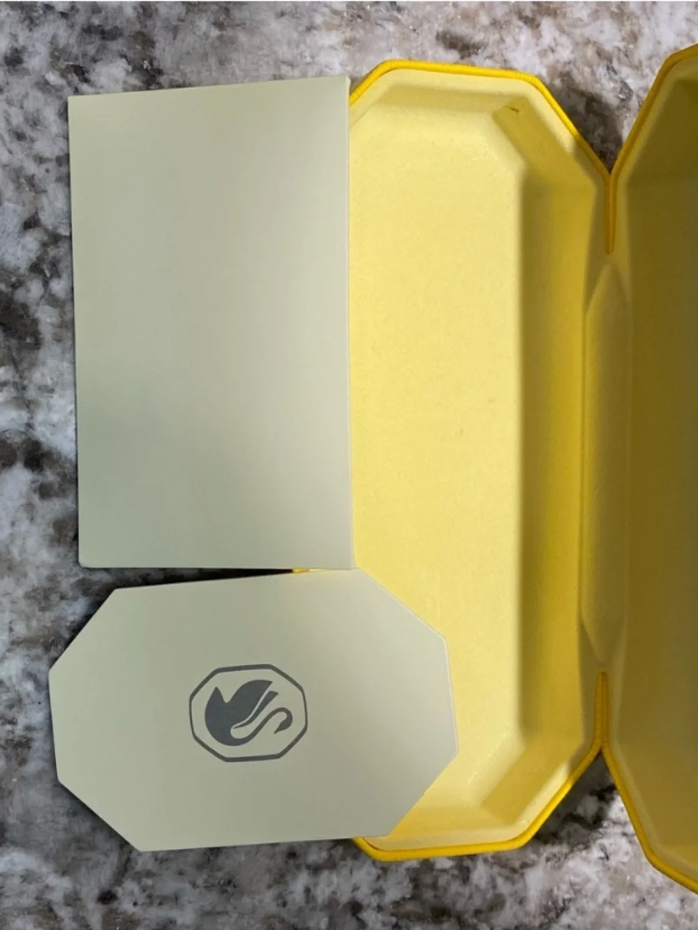 Swarovski XTRA Large  Yellow Hard Eyewear Case
